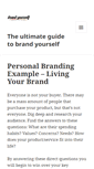 Mobile Screenshot of brand-yourself.net